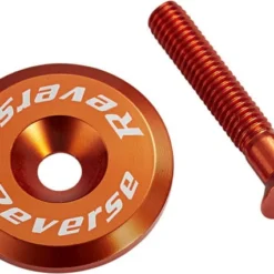 Reverse Balhoofdkap Met Aluminium Schroef - Oranje