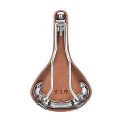 BROOKS Swift Chroom Zadel - Bruin/Antiek Bruin -Exporteren Fiets Zoom Winkel 80420003 detail 4