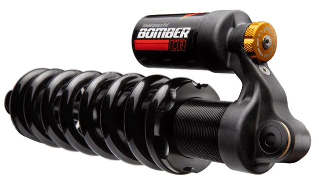 Marzocchi Bomber CR Performance Steel Muffler 210x55 Mm - Zwart 2 Marzocchi Bomber CR Performance Steel Muffler 210x55 Mm - Zwart - Afbeelding 2