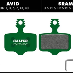 GALFER Pro Remblok - Avid Elixir, 1, 3, 5, 7, XX, XO