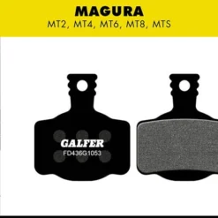 GALFER Standaard Remblok - Magura MT2, MT4, MT6, MT8, MTS