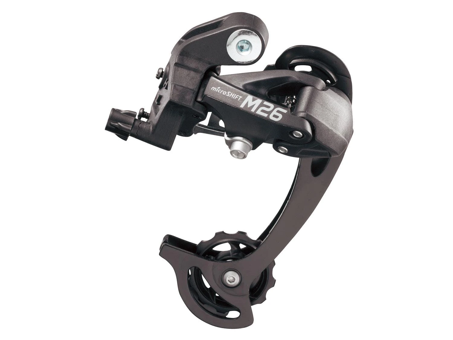 MICROSHIFT MTB Achterderailleur Lange Kooi 2/3x7/8 Speed - Zwart 1 MICROSHIFT MTB Achterderailleur Lange Kooi 2/3x7/8 Speed - Zwart