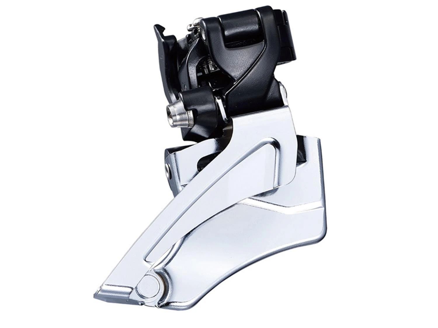 MICROSHIFT Marvo Voorderailleurklem Type 2x9 Speed - Zilver 1 MICROSHIFT Marvo Voorderailleurklem Type 2x9 Speed - Zilver