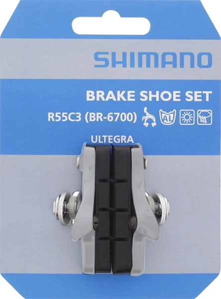 Shimano Patroonremschoen / Remblok R55C3 - BR-6700 Ultegra 1 Shimano Patroonremschoen / Remblok R55C3 - BR-6700 Ultegra
