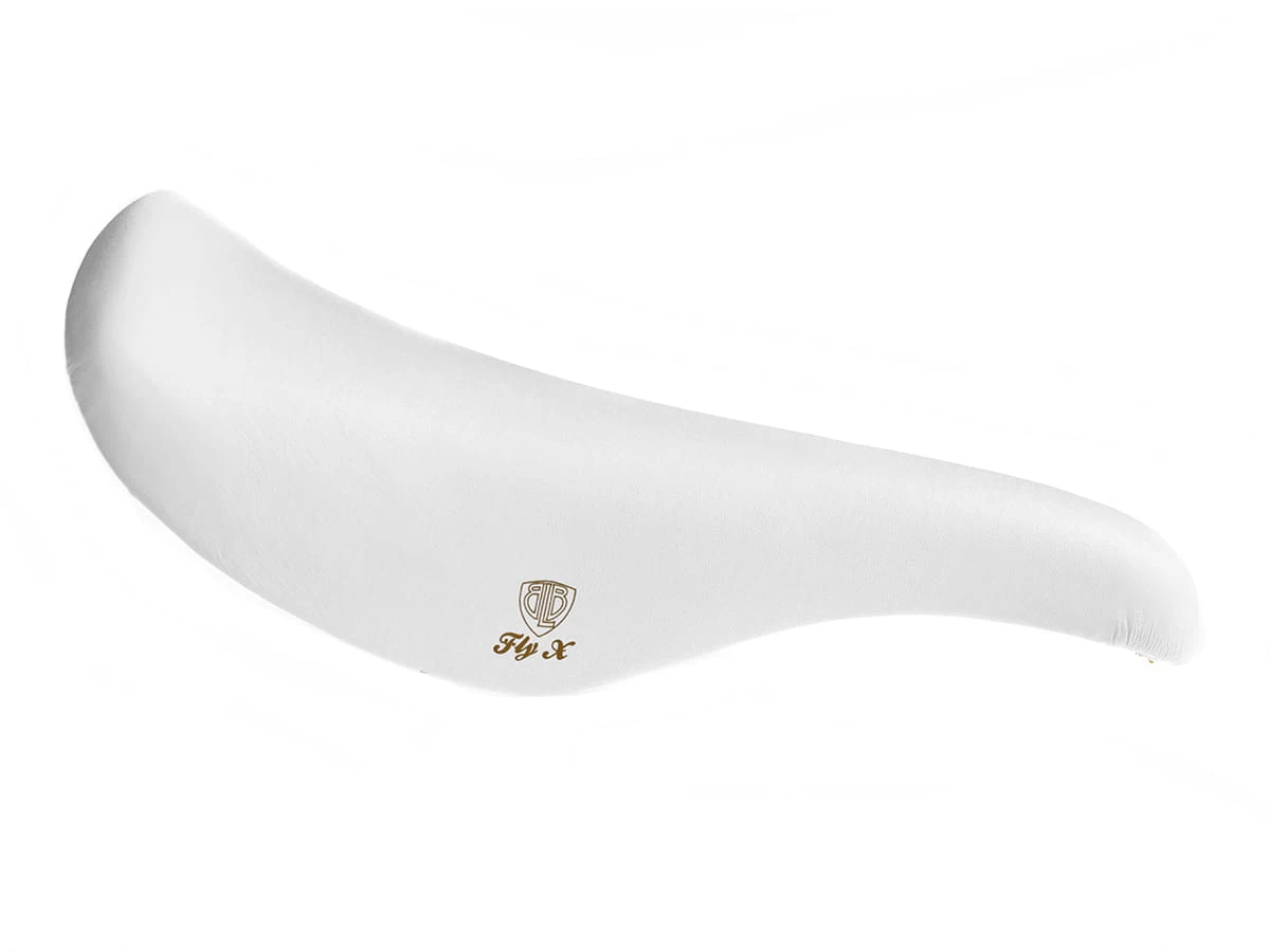 Fly X Zadel Vegan Microfiber - Wit 1 Fly X Zadel Vegan Microfiber - Wit