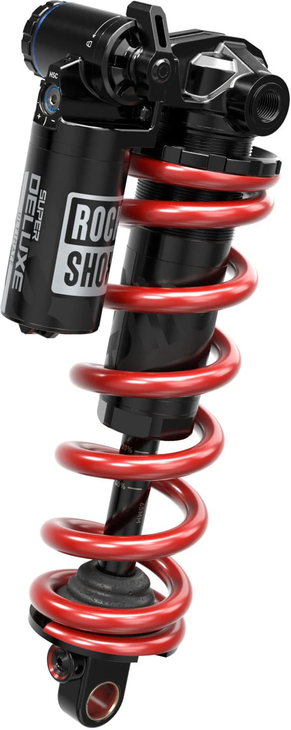 Rock-shox Super Deluxe Ultimate Coil RC2T, 205x60 Mm Standard/Trunnion - Zwart 1 Rock-shox Super Deluxe Ultimate Coil RC2T, 205x60 Mm Standard/Trunnion - Zwart